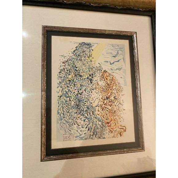 Divine Comedy - Woodcut by Salvador Dali Art Picture - Picture 3 of 6